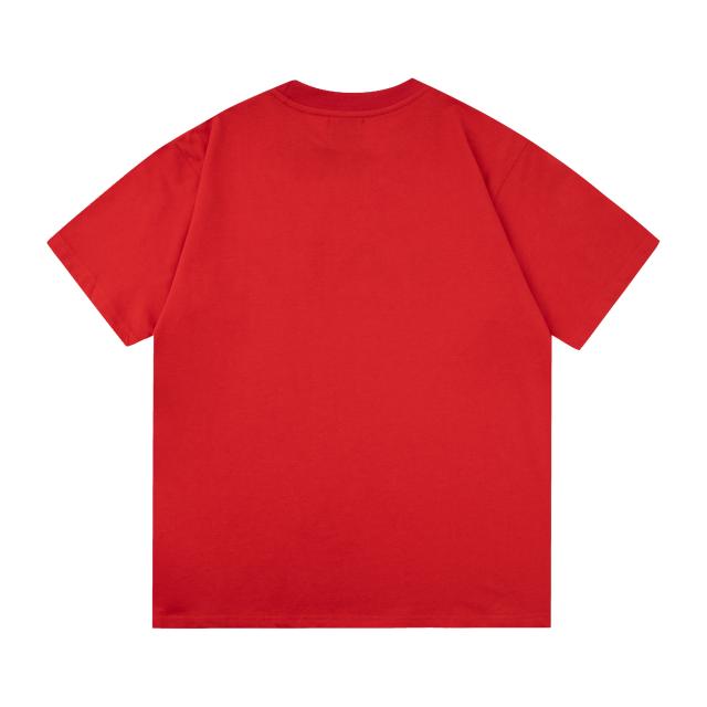 Retro swirl graffiti Washed Print tee