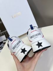 1:1 quality version Mesh cowhide leather patchwork embroidered logo sneakers 7 colors