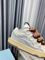 1:1 quality Thick Sole Colorblocking Lace-Up Bread Shoes