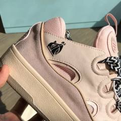 1:1 Quality L Curb Thick Lace Retro Height Increasing Thick Bottom Bread Shoes 5 colors