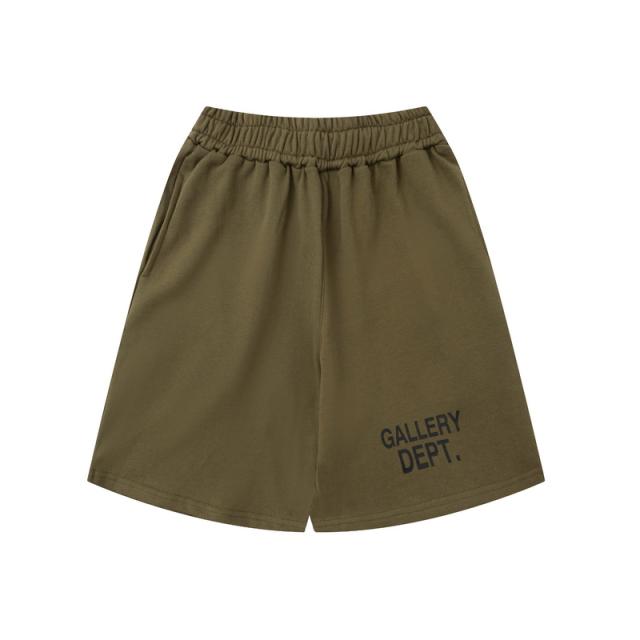 Simple one-sided logo solid color shorts