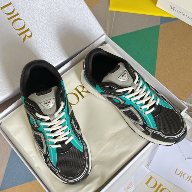 1:1 quality version Leather and mesh fabric patchwork reflective sneakers 34 colors