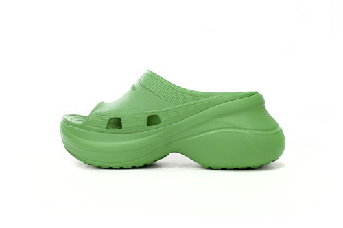 B x Crocs Pool Slide Sandals Green 677386W1S8E3033