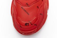 B Triple S Letter Bright Red 524039 W2FA1 7632