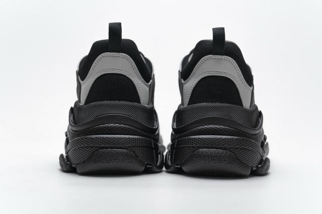 B Triple S Black Grey Silver 483546 W06F1 0841