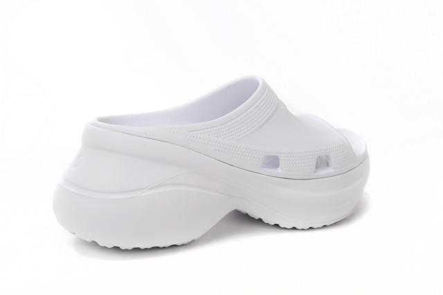 B x Crocs Pool Slide Sandals White 677389W1S8E9000