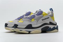 B Triple S Black Grey Blue 541624 W06E2 7282