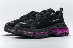 B Triple S Black Plum Red 544351 W09O1 0829