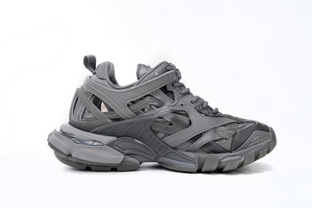 B Track.2 Sneaker Clear Sole Grey 668823W3CT11800