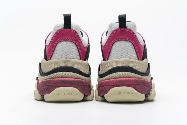 B Triple S Black Pink 483513 W06E8 8080