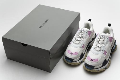 B Triple S Blue Pink 541624 W06E2 7352