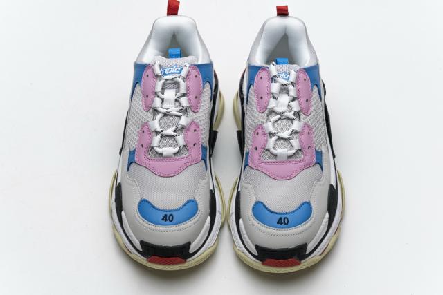 B Triple S Pink Bright Blue 541624 W06E2 1150