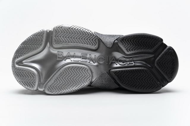 B Triple S Black Grey Silver 483546 W06F1 0841