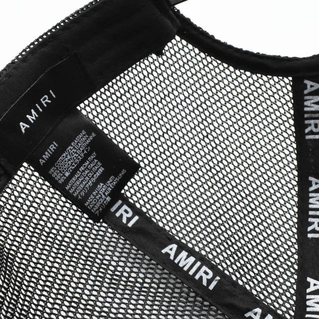 Amir* Hot Drill Embroidery Logo Mesh Cap 4 colors