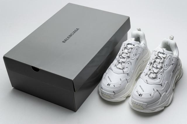 B Triple S White 524039 W06E2 2021