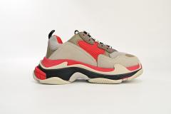 B Triple S Red White Dark Grey 541624 W06E2 1863