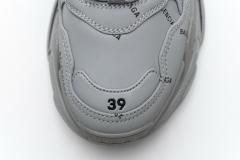B Triple S Allover Logo Gray 536737 W2FA1 1210