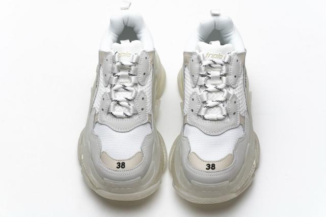 B Triple S White 544351 W09E1 9000