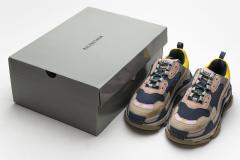 B Triple S Grey Yellow 490672 W09O5 1027
