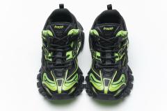 B Track.2 Sneaker Black Green 568615 W2GN1 1012
