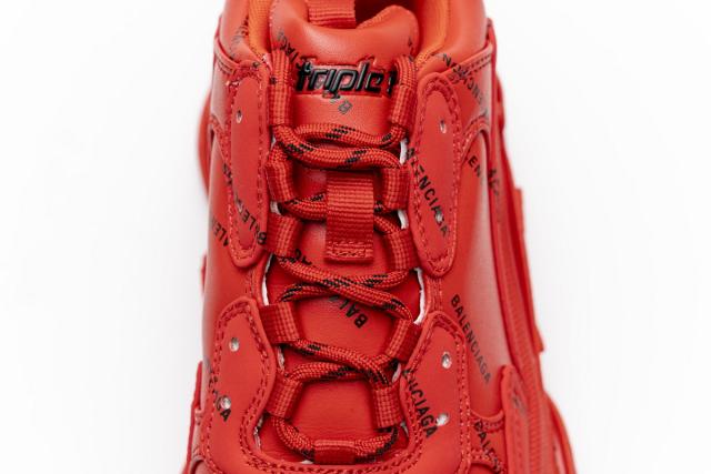 B Triple S Letter Bright Red 524039 W2FA1 7632