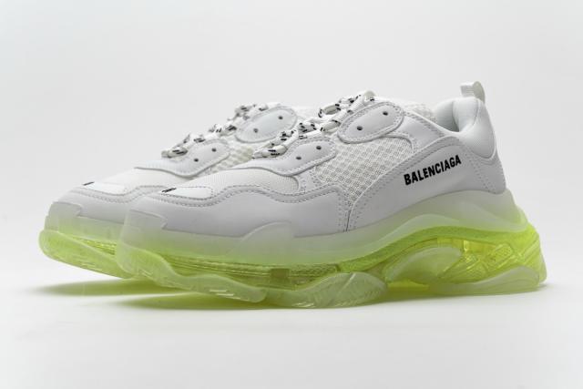 B Triple S White Green 544351 W09E1 1331