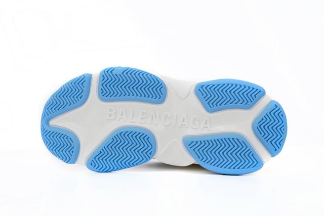 A  x B Triple S White And Blue 712764 W2ZB3 9040