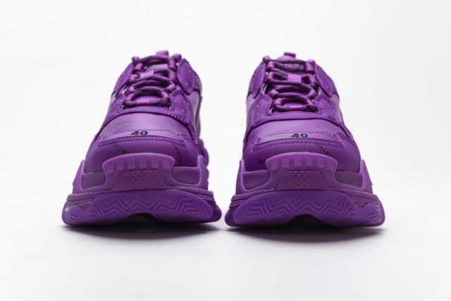 B Triple S Letter Plum Red 536737 W2FA1 9016
