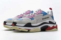 B Triple S Pink Bright Blue 541624 W06E2 1150