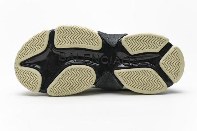 B Triple S Black Blue Violet 490672 W09O5 1005