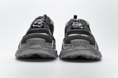 B Triple S Black Grey Silver 483546 W06F1 0841