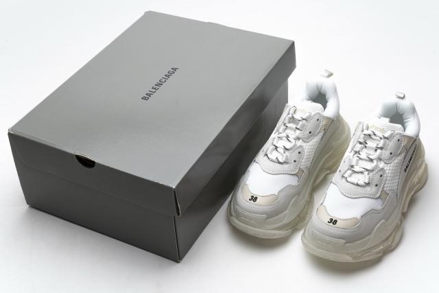 B Triple S White 544351 W09E1 9000
