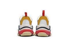 B Triple S Black Yellow Pink 490672 W09O5 9035