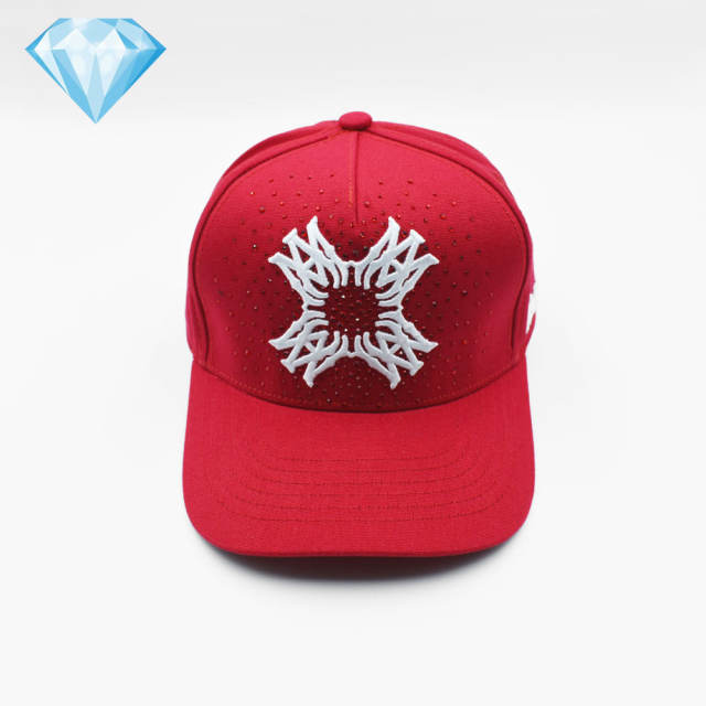 Amir* Adjustable Quad crystal cap 4 colors