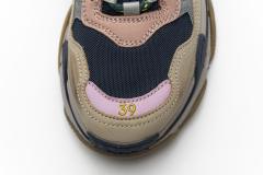 B Triple S Grey Yellow 490672 W09O5 1027