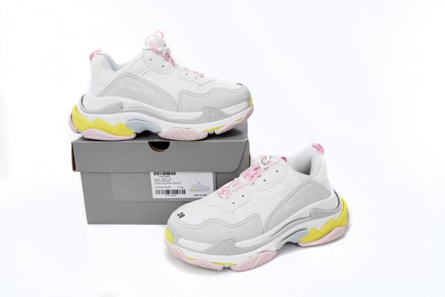 B Triple S White Yellow 524039 W2FW4 7541