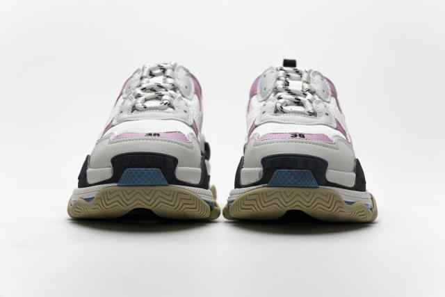 B Triple S Blue Pink 541624 W06E2 7352