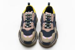 B Triple S Grey Yellow 490672 W09O5 1027