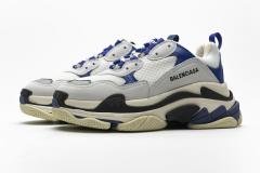 B Triple S Black Blue Violet 490672 W09O5 1005
