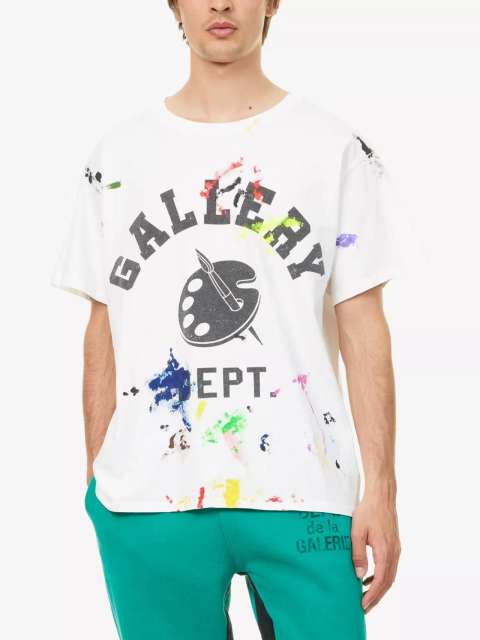1:1 quality Gallery Dept Drawing Board Hand Printed Tee
