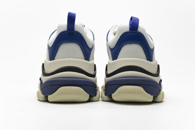 B Triple S Black Blue Violet 490672 W09O5 1005