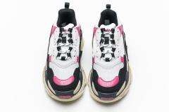 B Triple S Black Pink 483513 W06E8 8080
