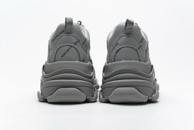 B Triple S Allover Logo Gray 536737 W2FA1 1210