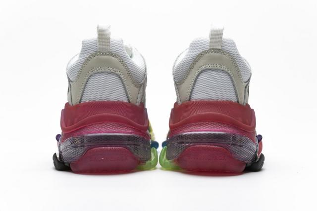 B Triple S Clearsole Pink 544351 W2GA1 5760