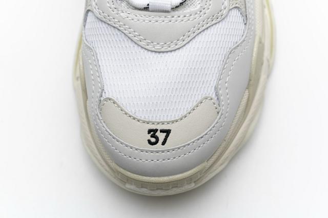 B Triple S White 483546 W06F1 9000
