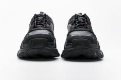 B Triple S Letter Black Pink 524039 W2FA1 7635