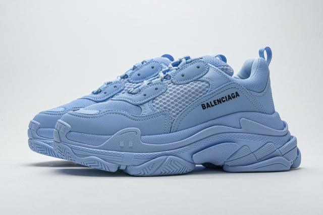 B Triple S Light Blue 524039 W2FW1 4800
