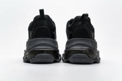 B Triple S Clear Sole Black 541624 W09O1 1000