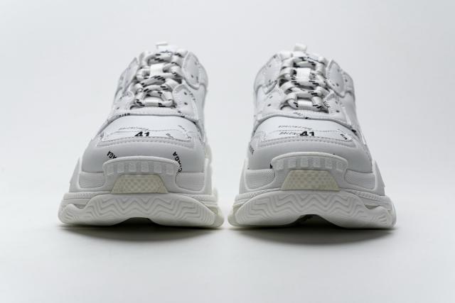 B Triple S White 524039 W06E2 2021
