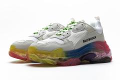 B Triple S Clearsole Pink 544351 W2GA1 5760
